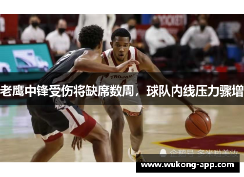 老鹰中锋受伤将缺席数周，球队内线压力骤增